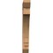 Ekena Millwork Imperial Slat Smooth Bracket, Western Red Cedar, 3 1/2"W x 24"D x 28"H BKT04X24X28IMP06SWR - alternate 2
